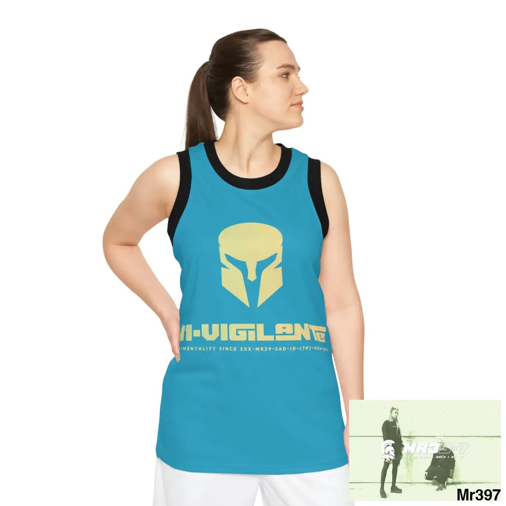 A1- Vigilante Unisex Basketball Jersey (AOP) All Over Prints