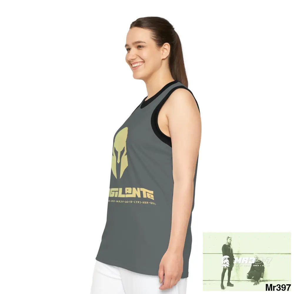 A1- Vigilante Unisex Basketball Jersey (AOP) All Over Prints