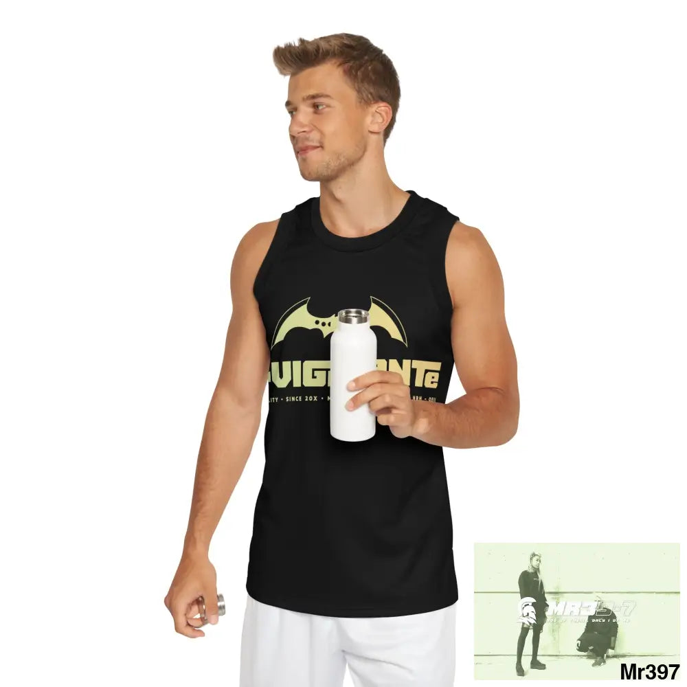 A1-Vigilante Unisex Basketball Jersey (AOP) All Over Prints