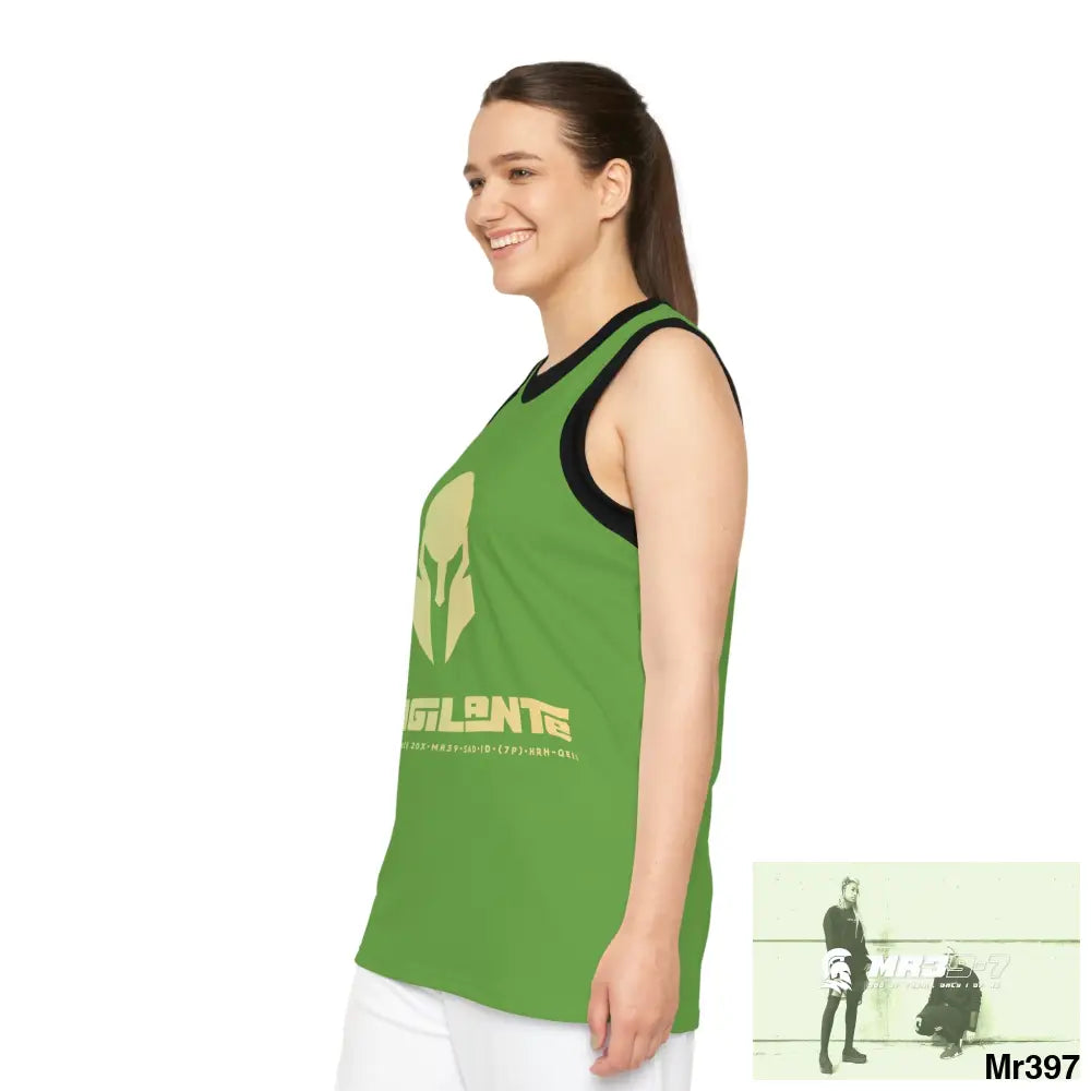 A1- Vigilante Unisex Basketball Jersey (AOP) All Over Prints