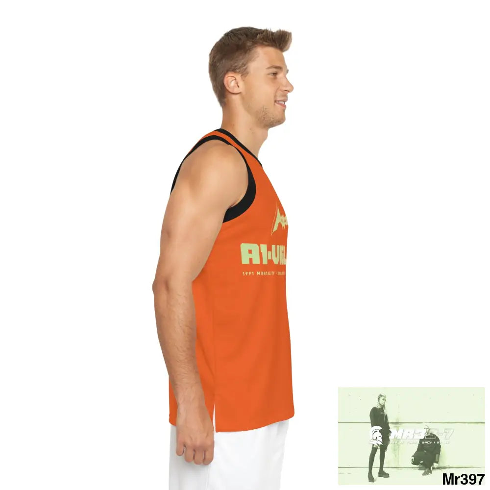 A1-Vigilante Unisex Basketball Jersey (AOP) All Over Prints