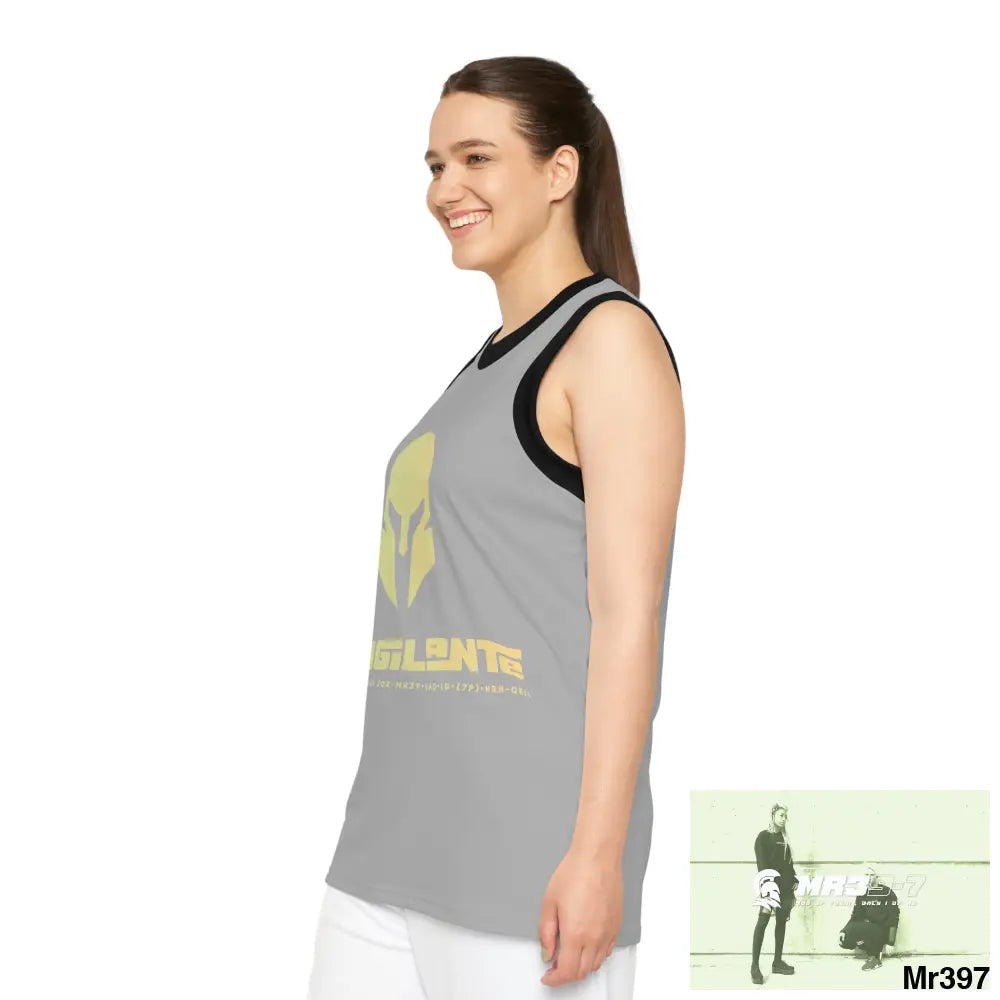 A1- Vigilante Unisex Basketball Jersey (AOP) All Over Prints