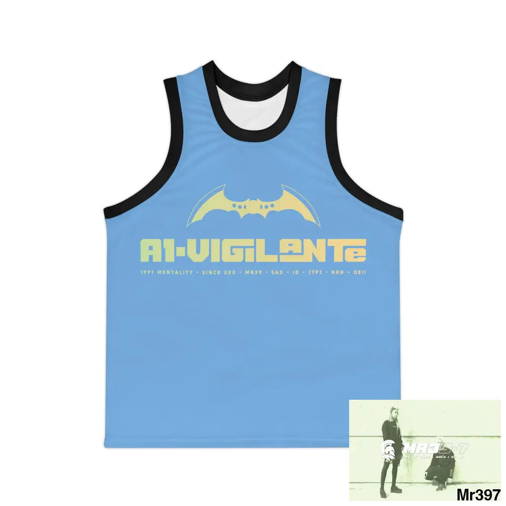 A1-Vigilante Unisex Basketball Jersey (AOP) All Over Prints