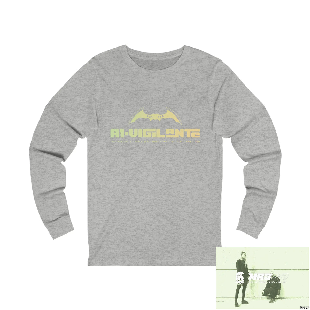 A1.Vigilante Unisex Jersey Long Sleeve Tee S / Athletic Heather Long-sleeve