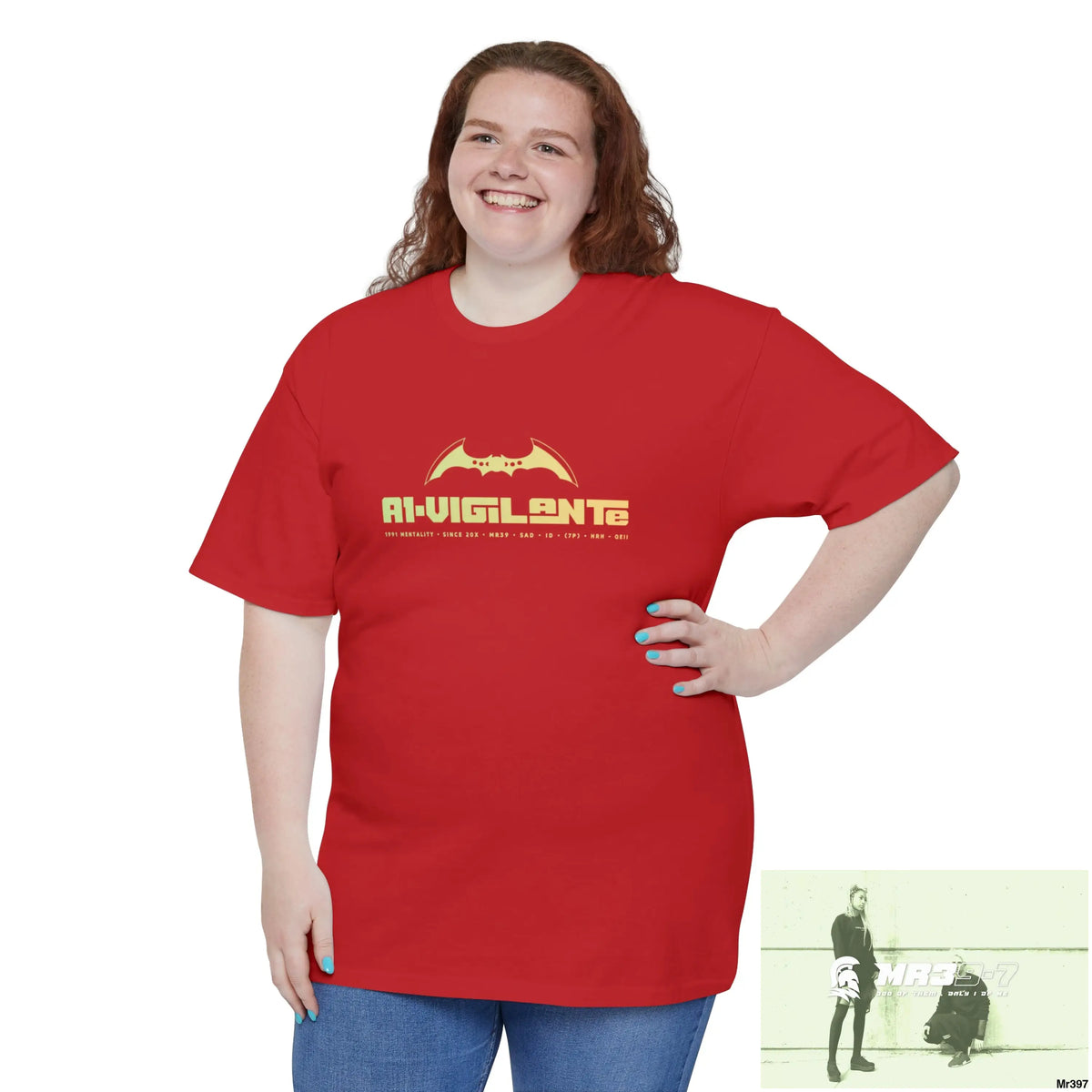 A1-Vigilante Unisex Ultra Cotton® Tall T-Shirt Red / XL T-Shirt