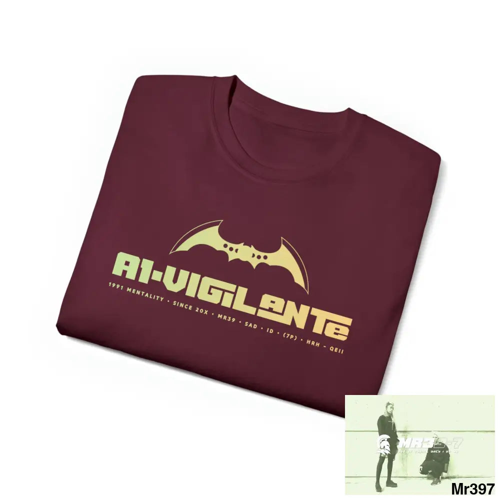 A1-Vigilante Unisex Ultra Cotton Tee T-Shirt