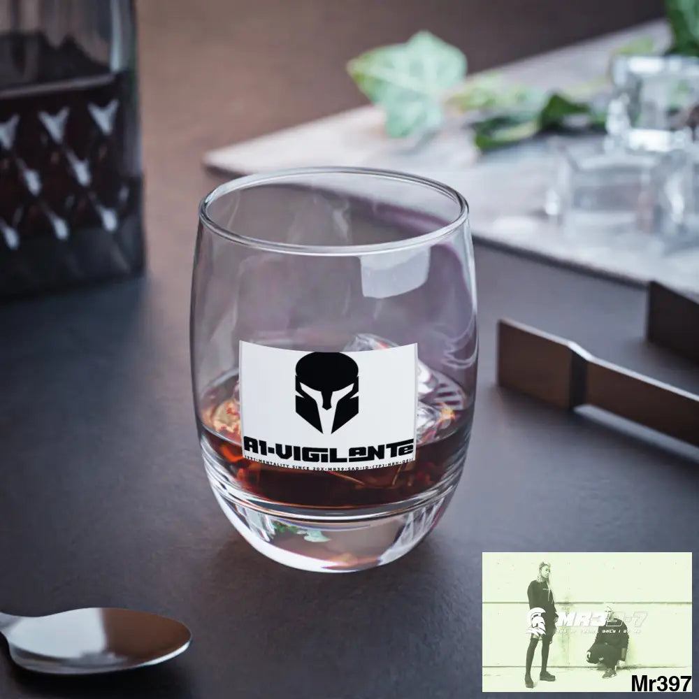 A1- Vigilante Whiskey Glass 6oz Mug