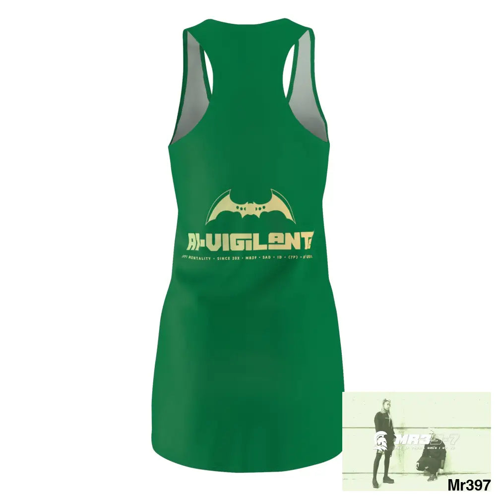A1-Vigilante Women’s Cut & Sew Racerback Dress (AOP) All Over Prints