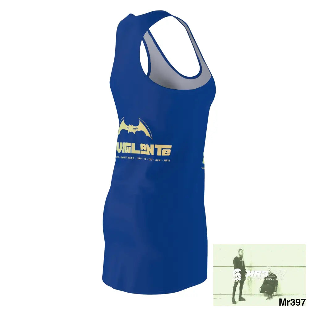 A1-Vigilante Women’s Cut & Sew Racerback Dress (AOP) All Over Prints