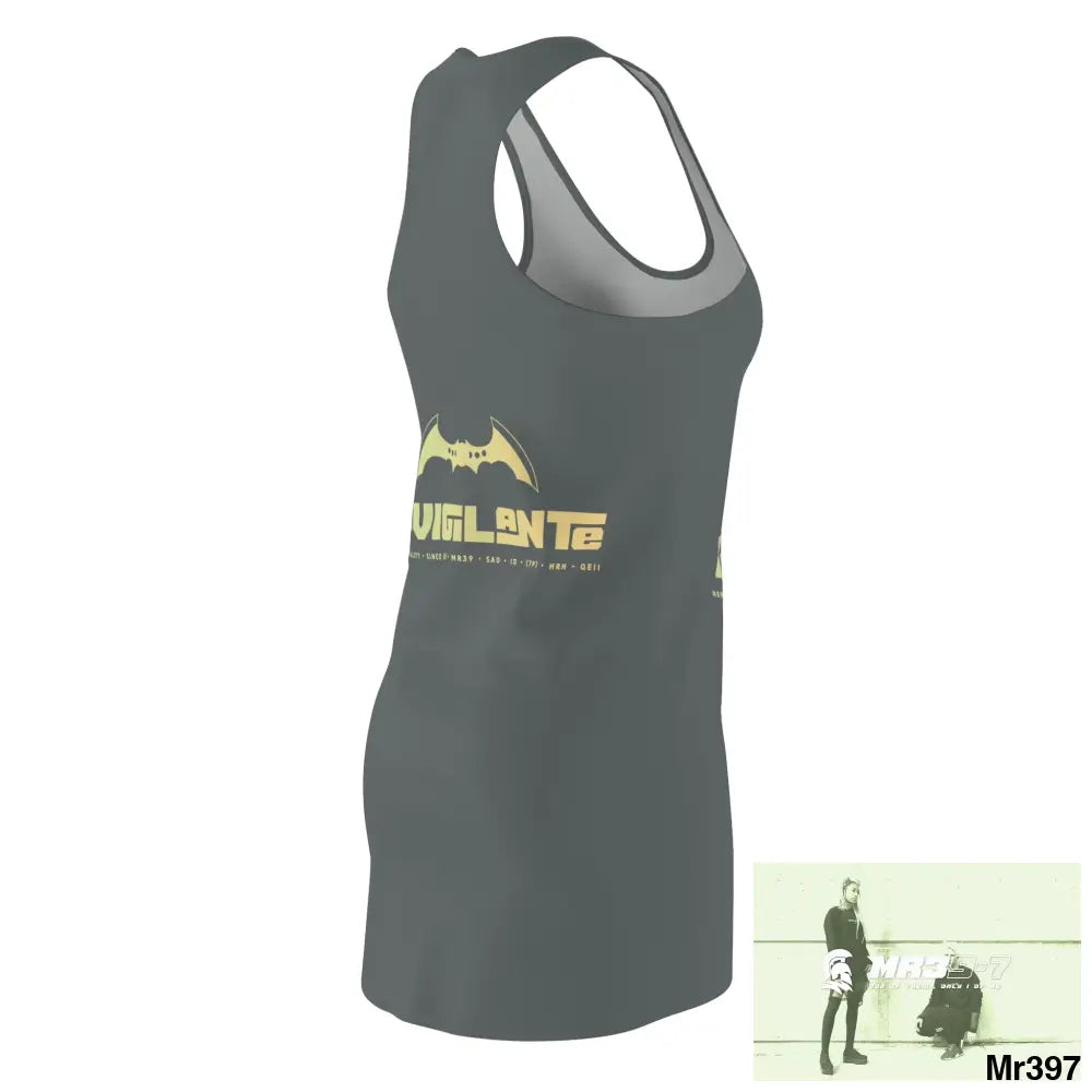 A1-Vigilante Women’s Cut & Sew Racerback Dress (AOP) All Over Prints