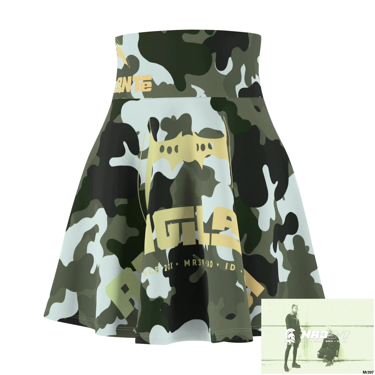 A1-Vigilante Women’s Skater Skirt (AOP) All Over Prints