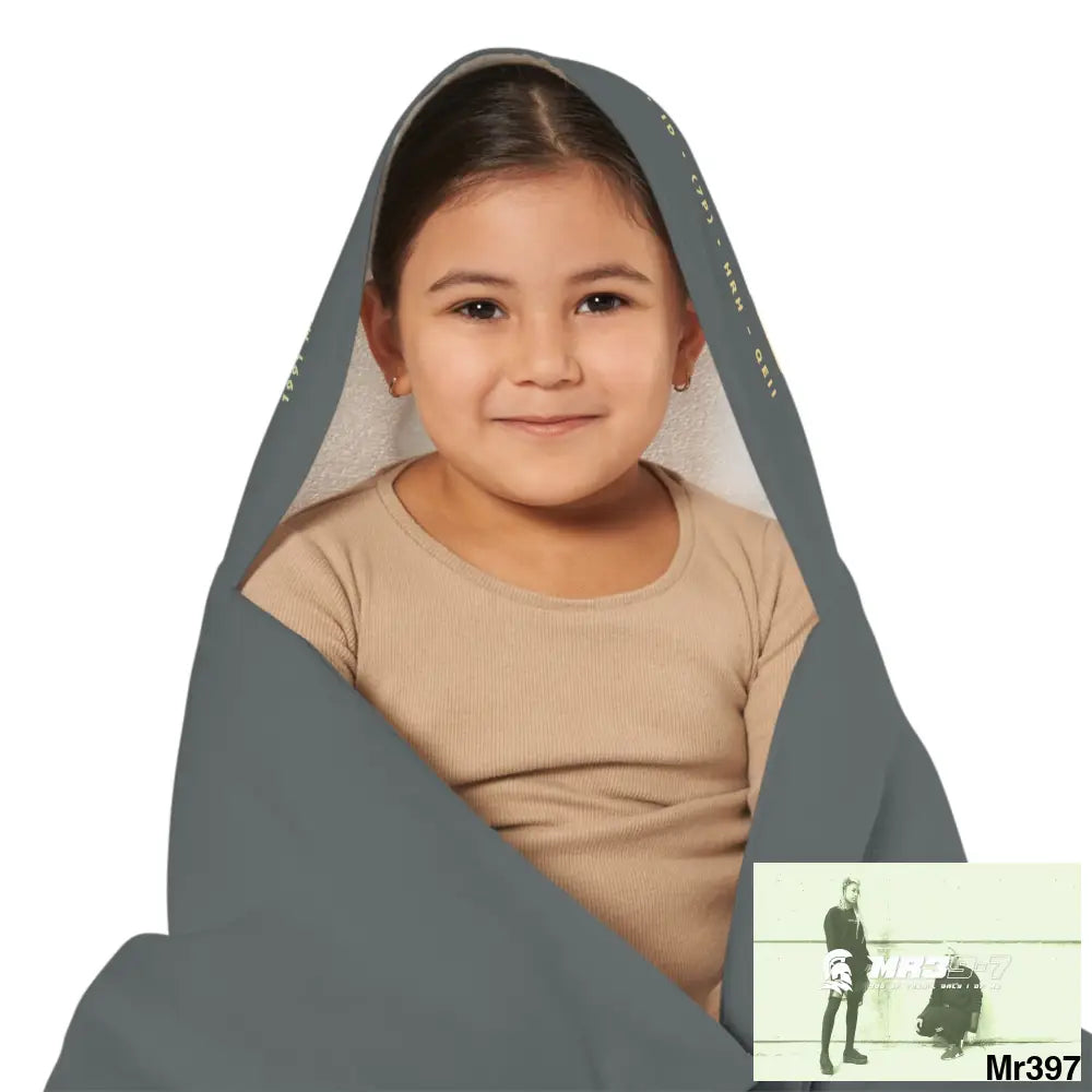 A1-Vigilante Youth Hooded Towel 24’’ × 48’’ All Over Prints