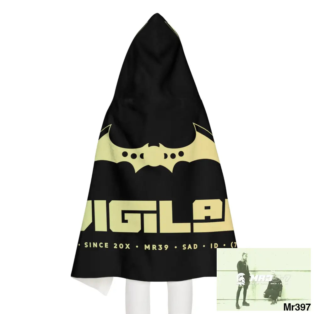 A1-Vigilante Youth Hooded Towel 24’’ × 48’’ All Over Prints