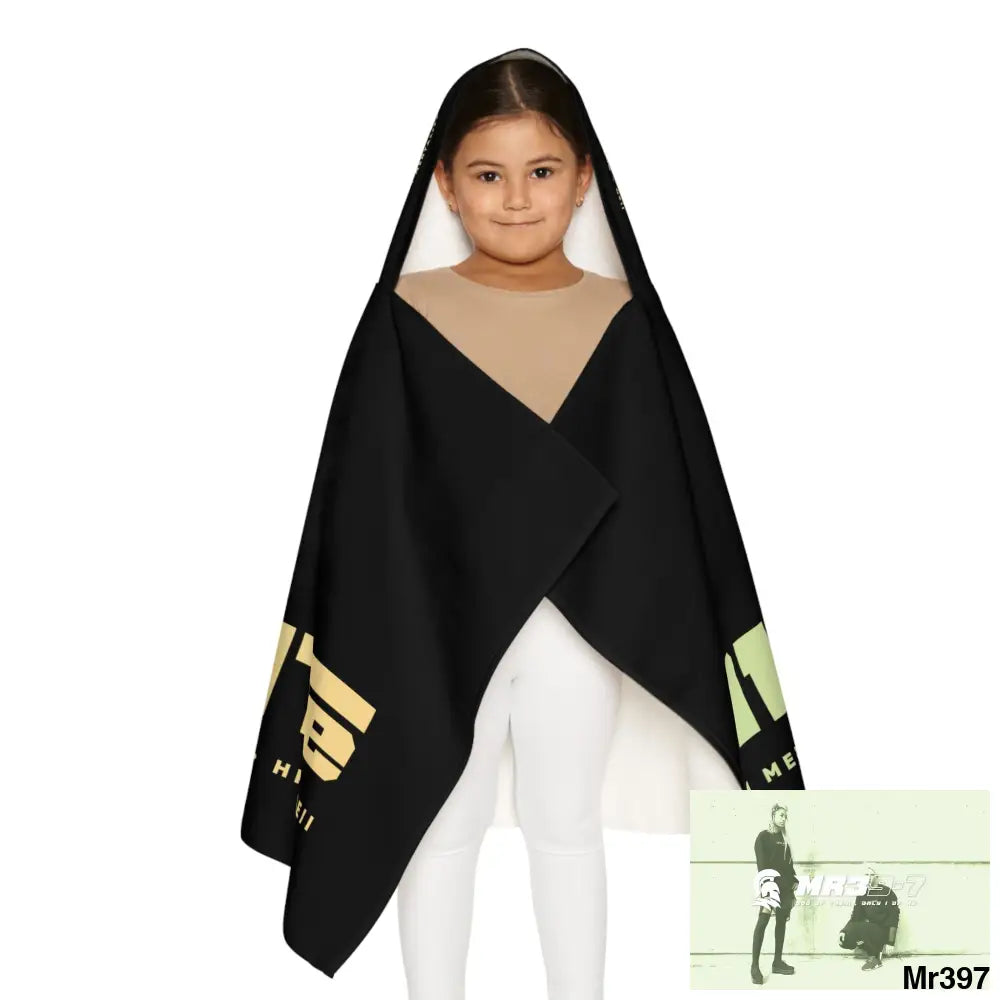 A1-Vigilante Youth Hooded Towel 24’’ × 48’’ All Over Prints