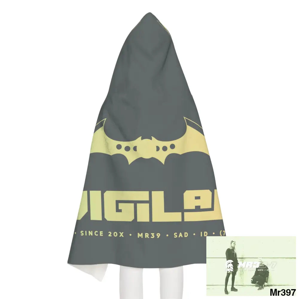A1-Vigilante Youth Hooded Towel 24’’ × 48’’ All Over Prints