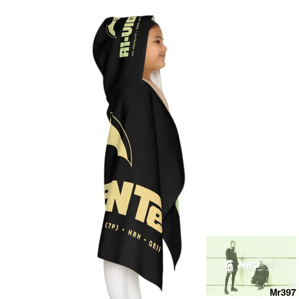 A1-Vigilante Youth Hooded Towel 24’’ × 48’’ All Over Prints