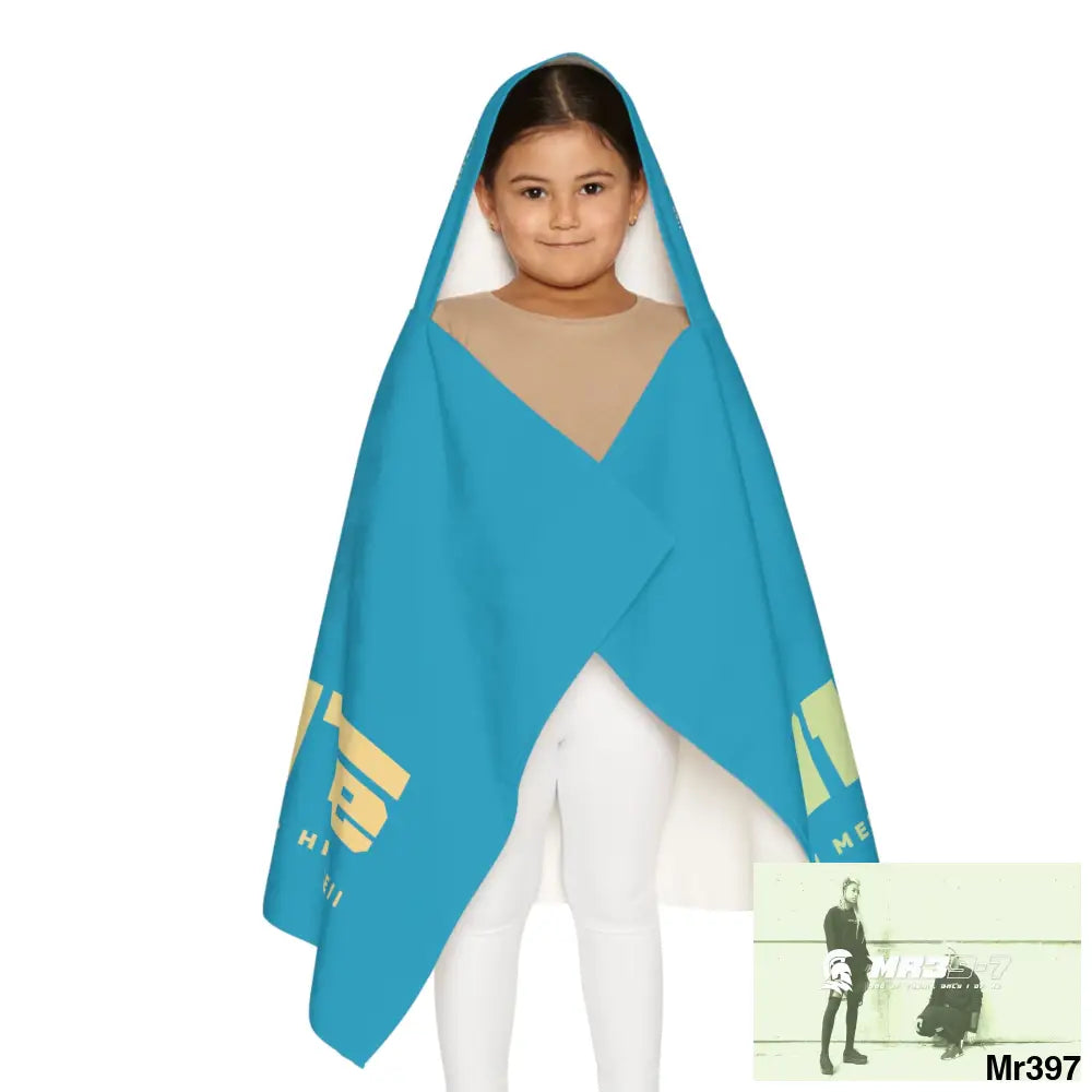 A1-Vigilante Youth Hooded Towel 24’’ × 48’’ All Over Prints