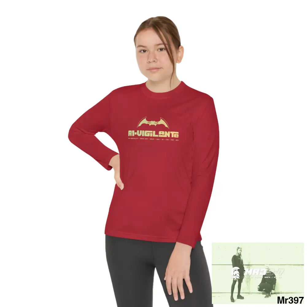 A1-Vigilante Youth Long Sleeve Competitor Tee Kids clothes