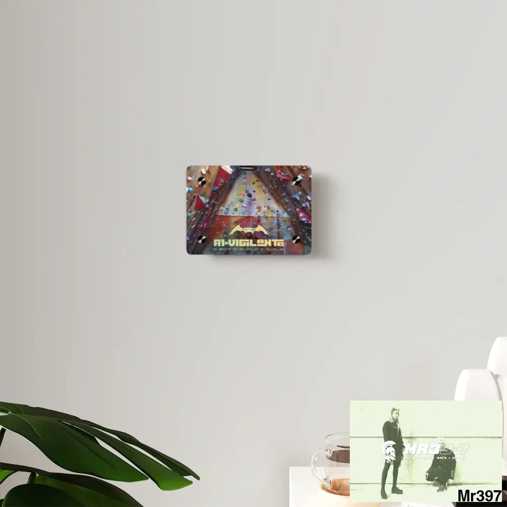 A1-VigilanteTraining Wall 20X Beacons Climbing centre Gwynedd - Acrylic Wall Art Panels Home Decor