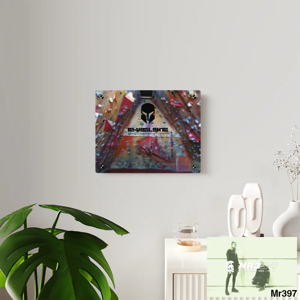 A1-VigilanteTraining Wall 20X Beacons Climbing centre Gwynedd - Acrylic Wall Art Panels Home Decor