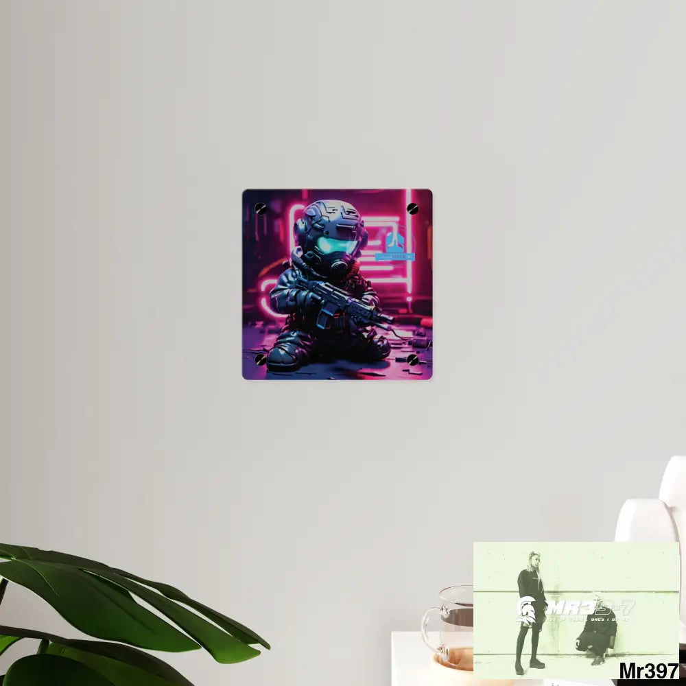 A1 WDW Defiance Weapons of choice no6 2628 days Death Flat Covert Failures Ltd Edition no 22 Acrylic Wall Art Panels