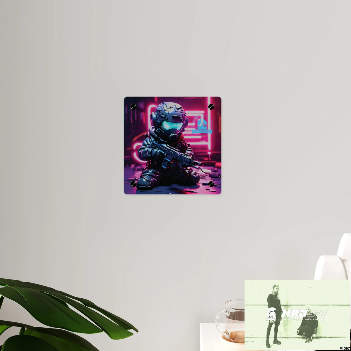 A1 WDW Defiance Weapons of choice no6 2628 days Death Flat Covert Failures Ltd Edition no 22 Acrylic Wall Art Panels
