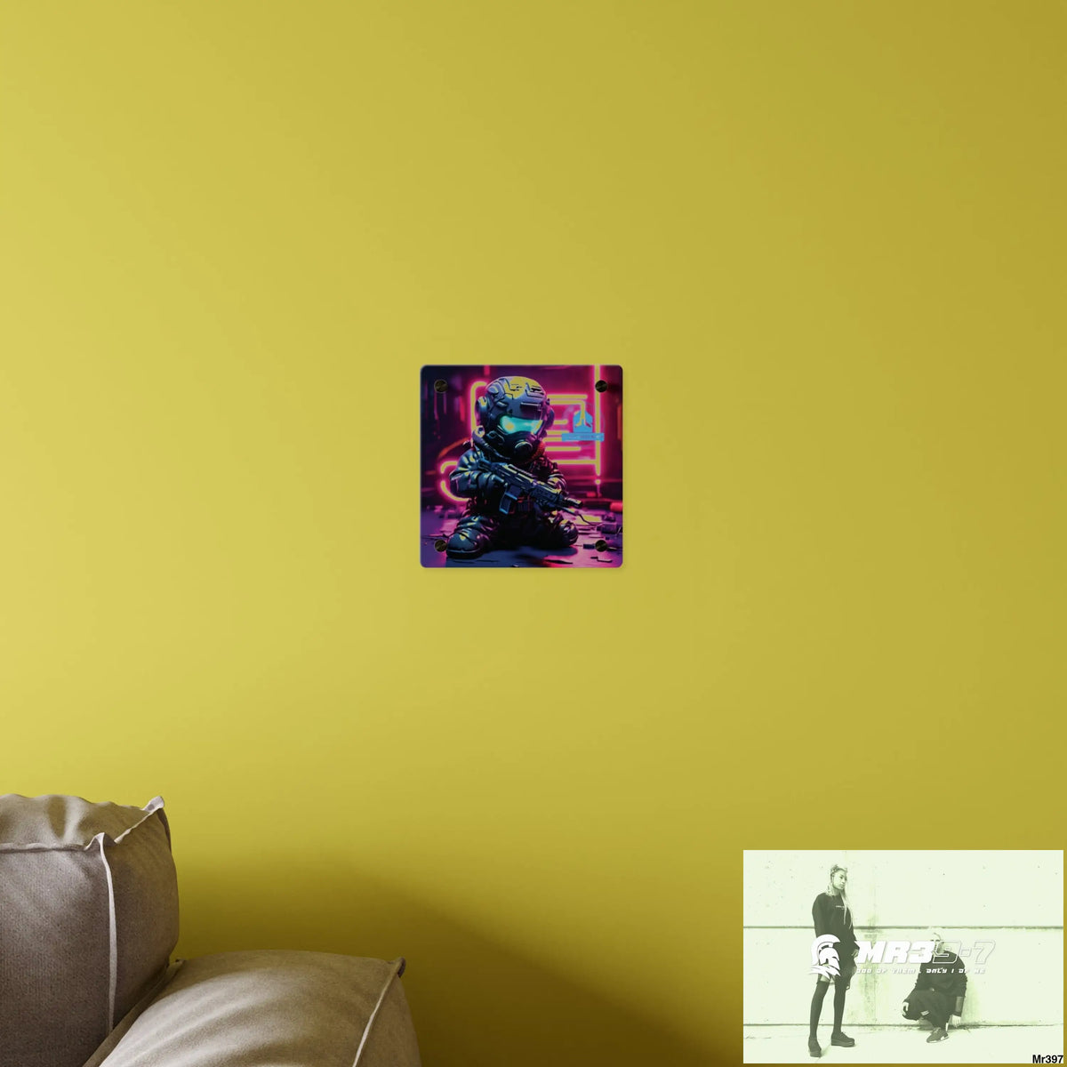 A1 WDW Defiance Weapons of choice no6 2628 days Death Flat Covert Failures Ltd Edition no 22 Acrylic Wall Art Panels
