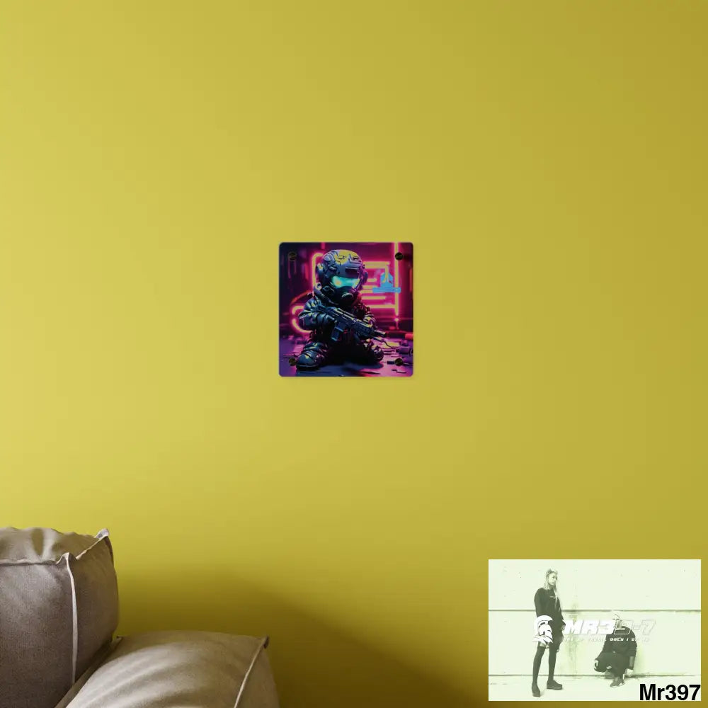 A1 WDW Defiance Weapons of choice no6 2628 days Death Flat Covert Failures Ltd Edition no 22 Acrylic Wall Art Panels