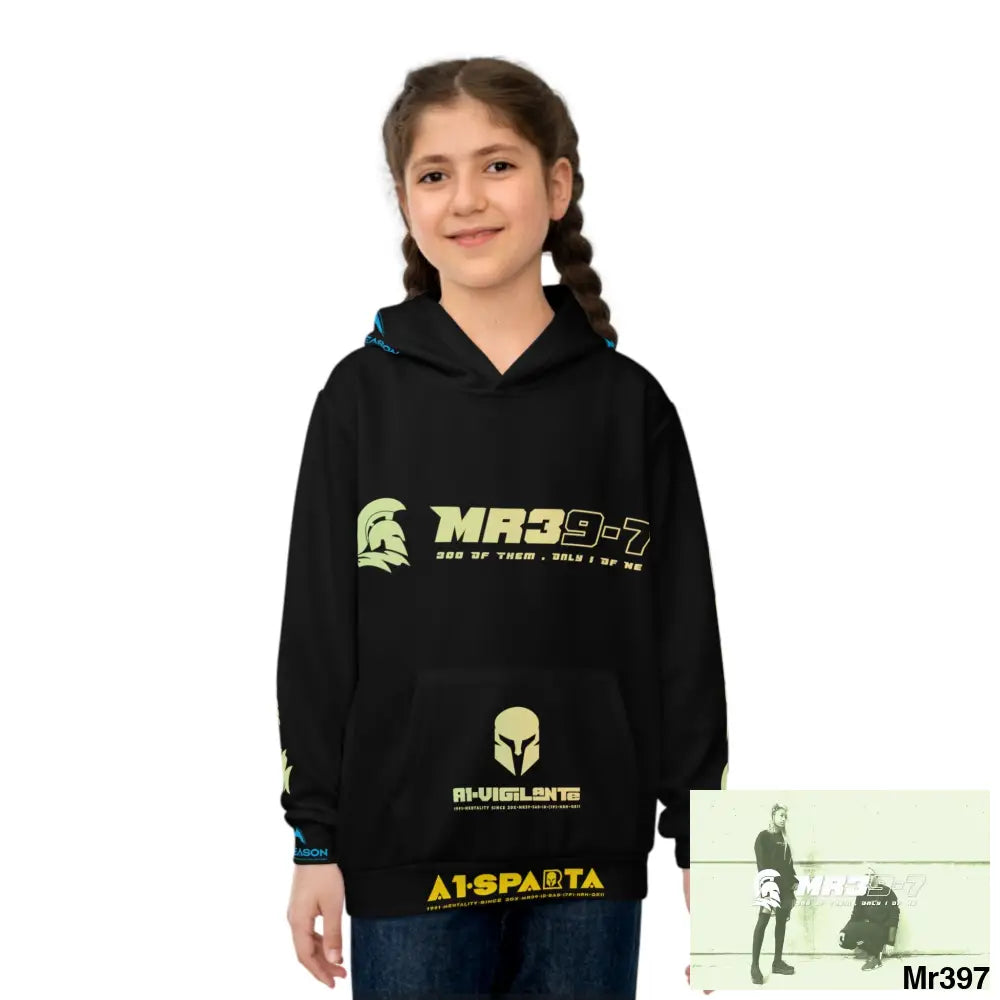 A1.WDW.(RSF-AWDW.ID)SPARTA.VIGILANTE.MR39. Children’s Hoodie (AOP) All Over Prints