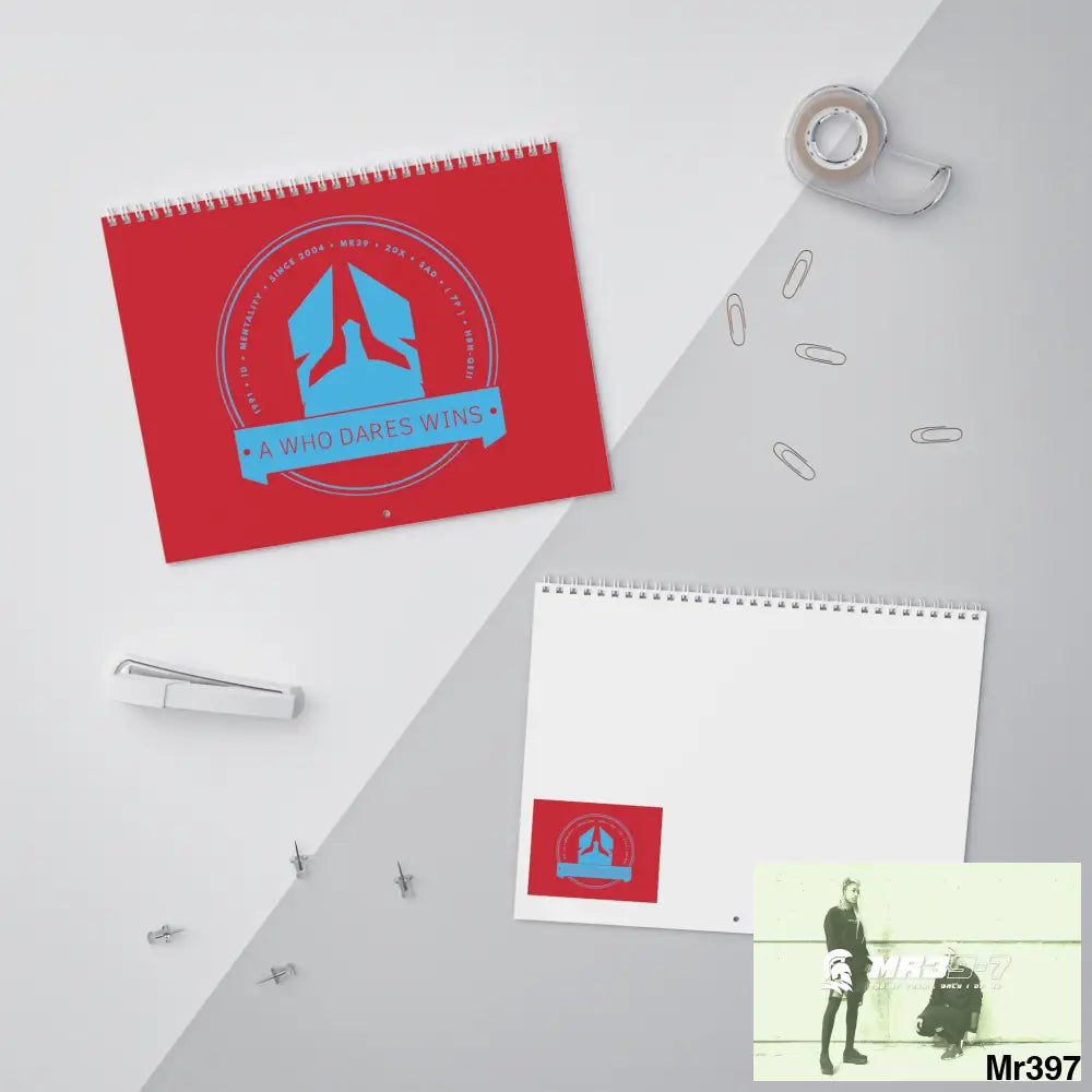 A1.WDW.RSf.SPARTA.VIGILANTE.MR39-7 + Art Calendar (2024) 10.8’’ x 8.4’’ / Semi Glossy Calendar