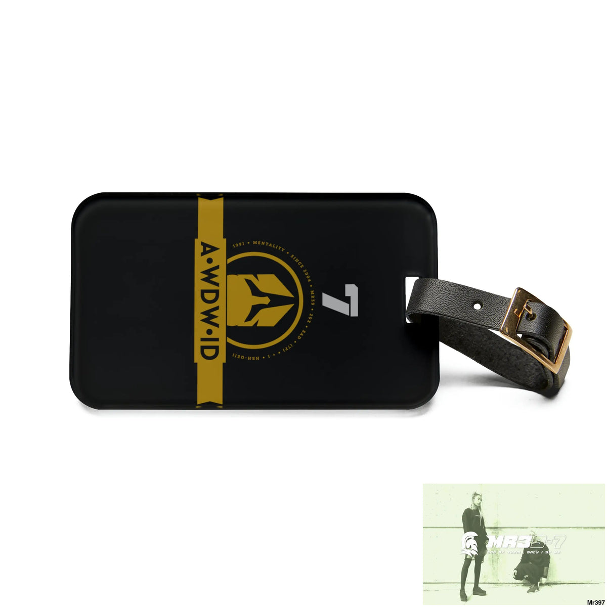 A1 Who Dare Wins (ID-RSF) Luggage Tag 2.4’’ × 4’’ Accessories