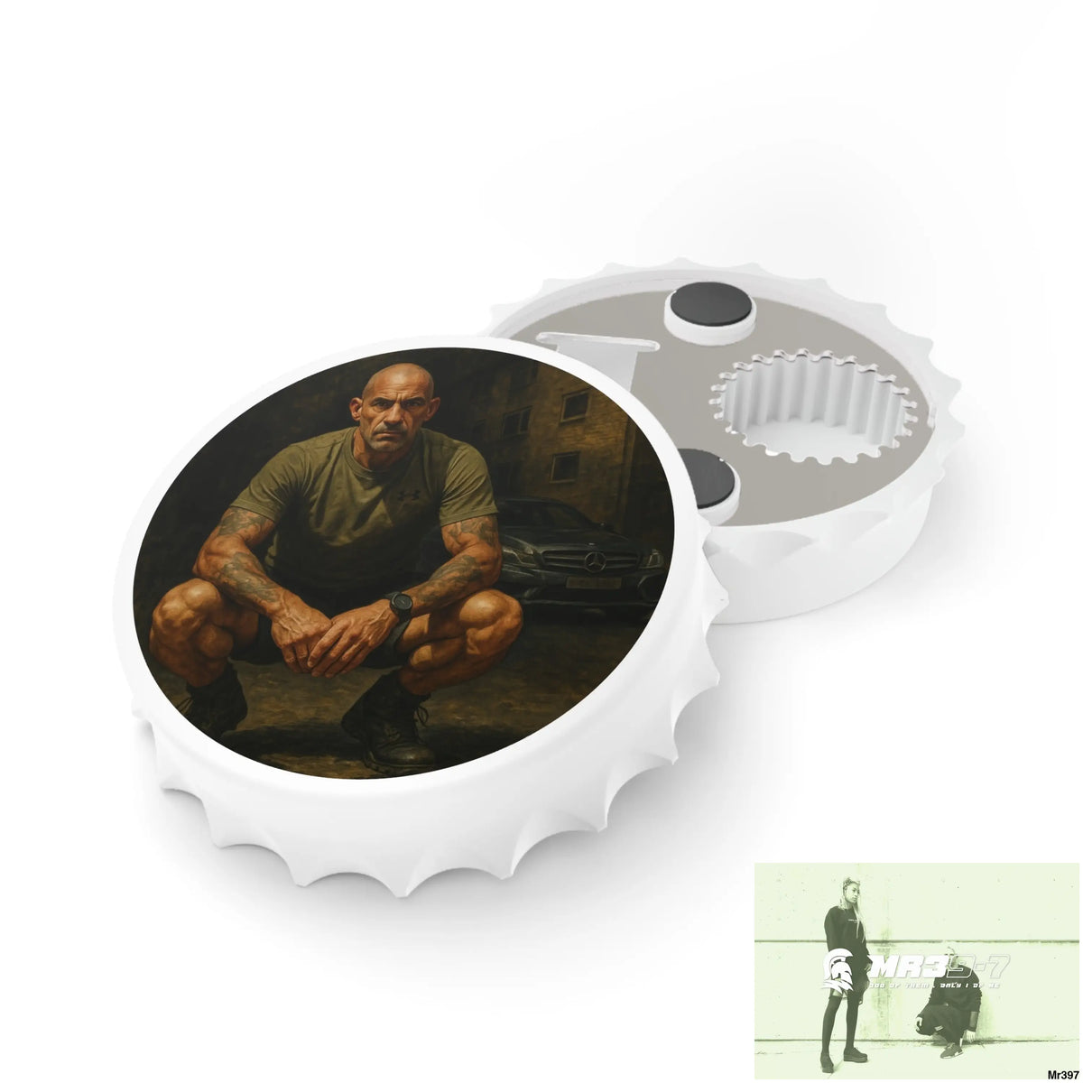 A1 WHO DARES WINS 2628 DAYS DEATH FLAT COVERT FAILURES LTD EDITION NO 22 FROM FRANCE NO 22 Magnetic Bottle Opener One