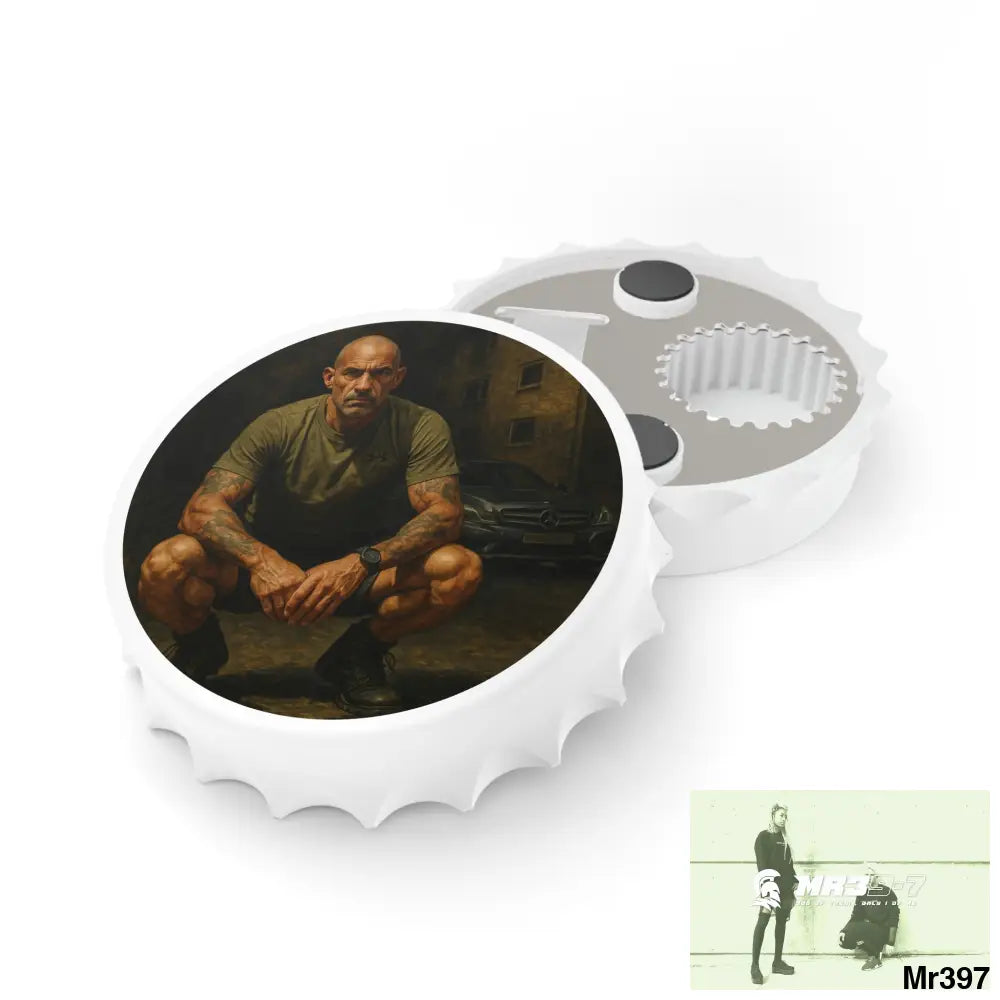 A1 WHO DARES WINS 2628 DAYS DEATH FLAT COVERT FAILURES LTD EDITION NO 22 FROM FRANCE NO 22 Magnetic Bottle Opener One