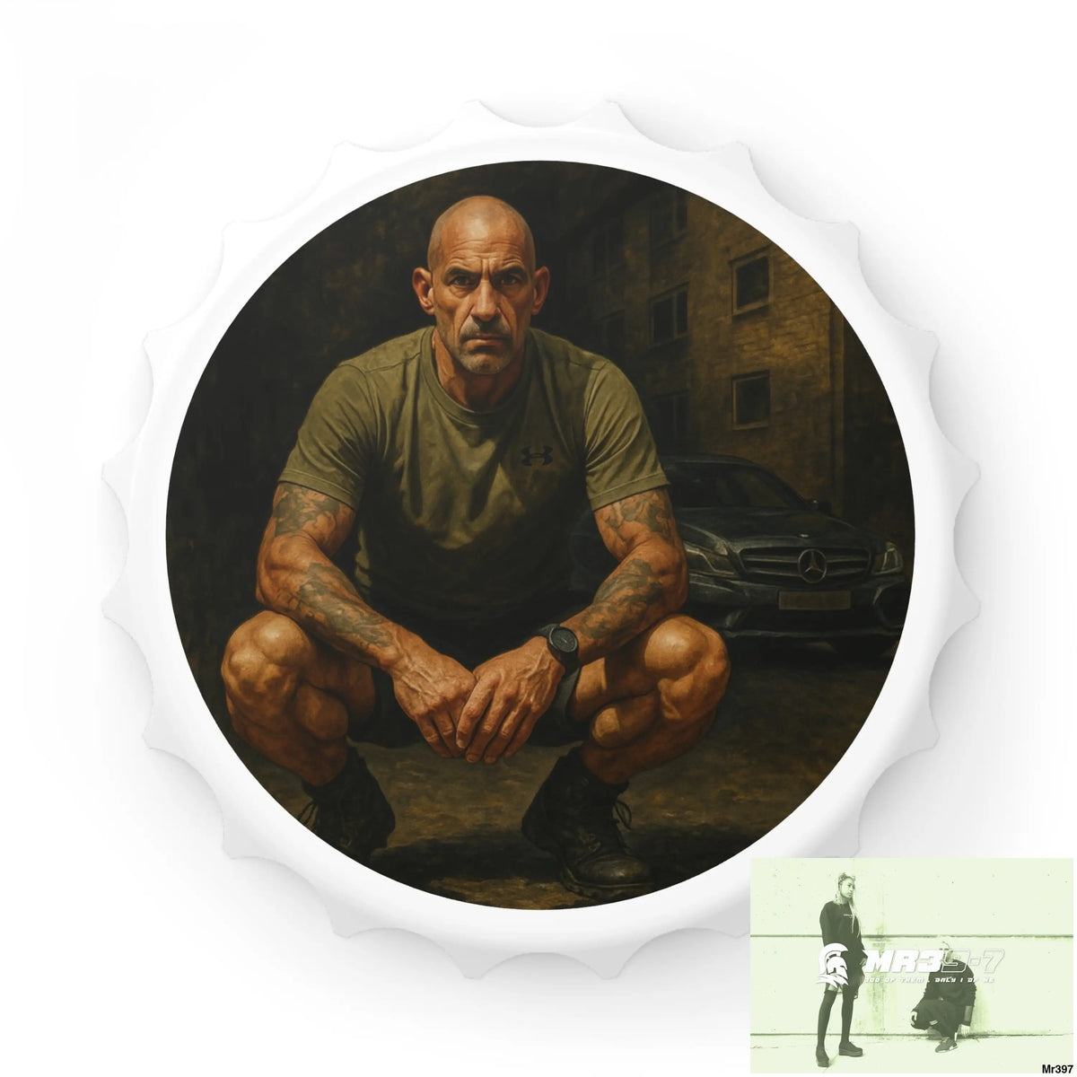 A1 WHO DARES WINS 2628 DAYS DEATH FLAT COVERT FAILURES LTD EDITION NO 22 FROM FRANCE NO 22 Magnetic Bottle Opener One