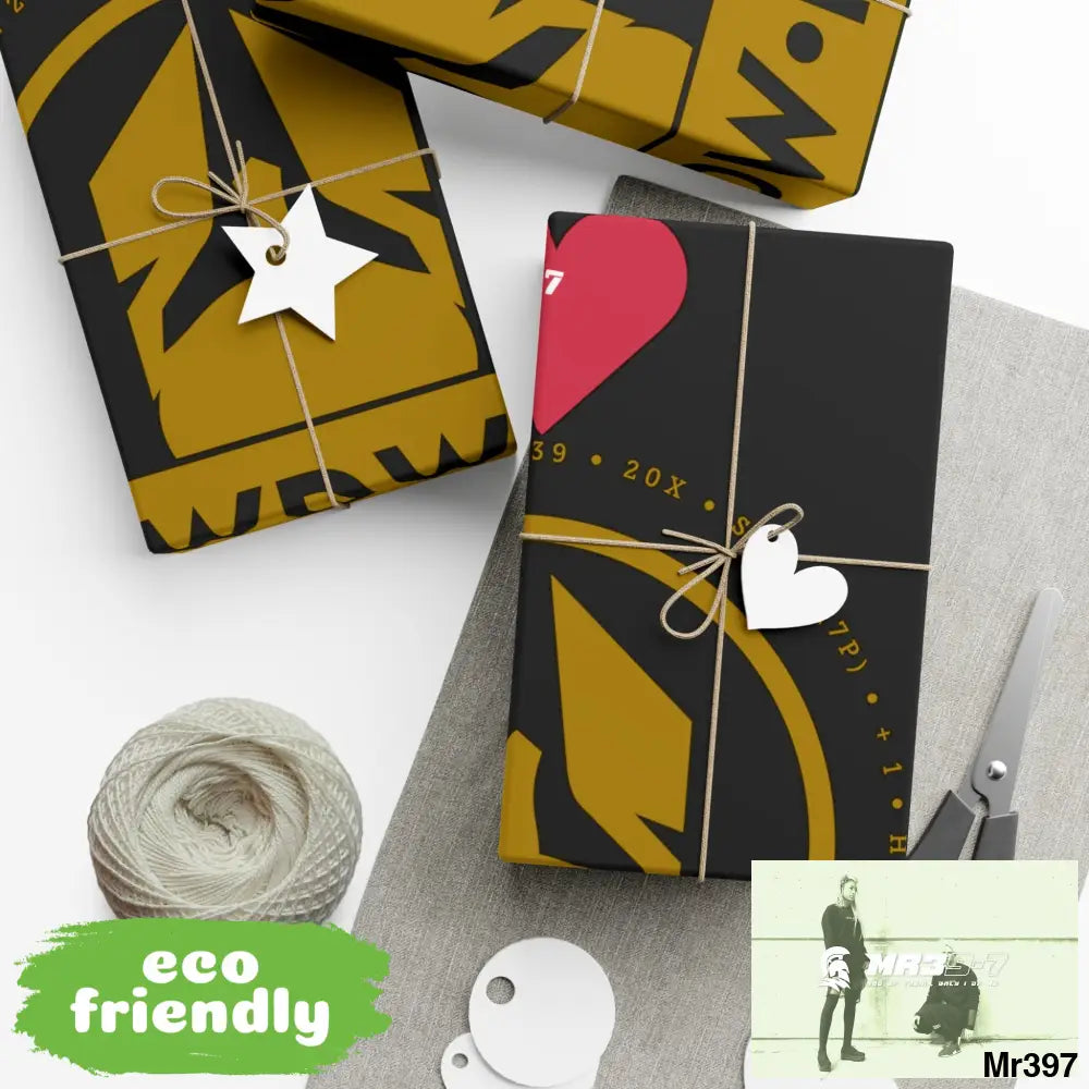 A1 Who Dares Wins 7 ID RSF Love Gift Wrap Papers Home Decor