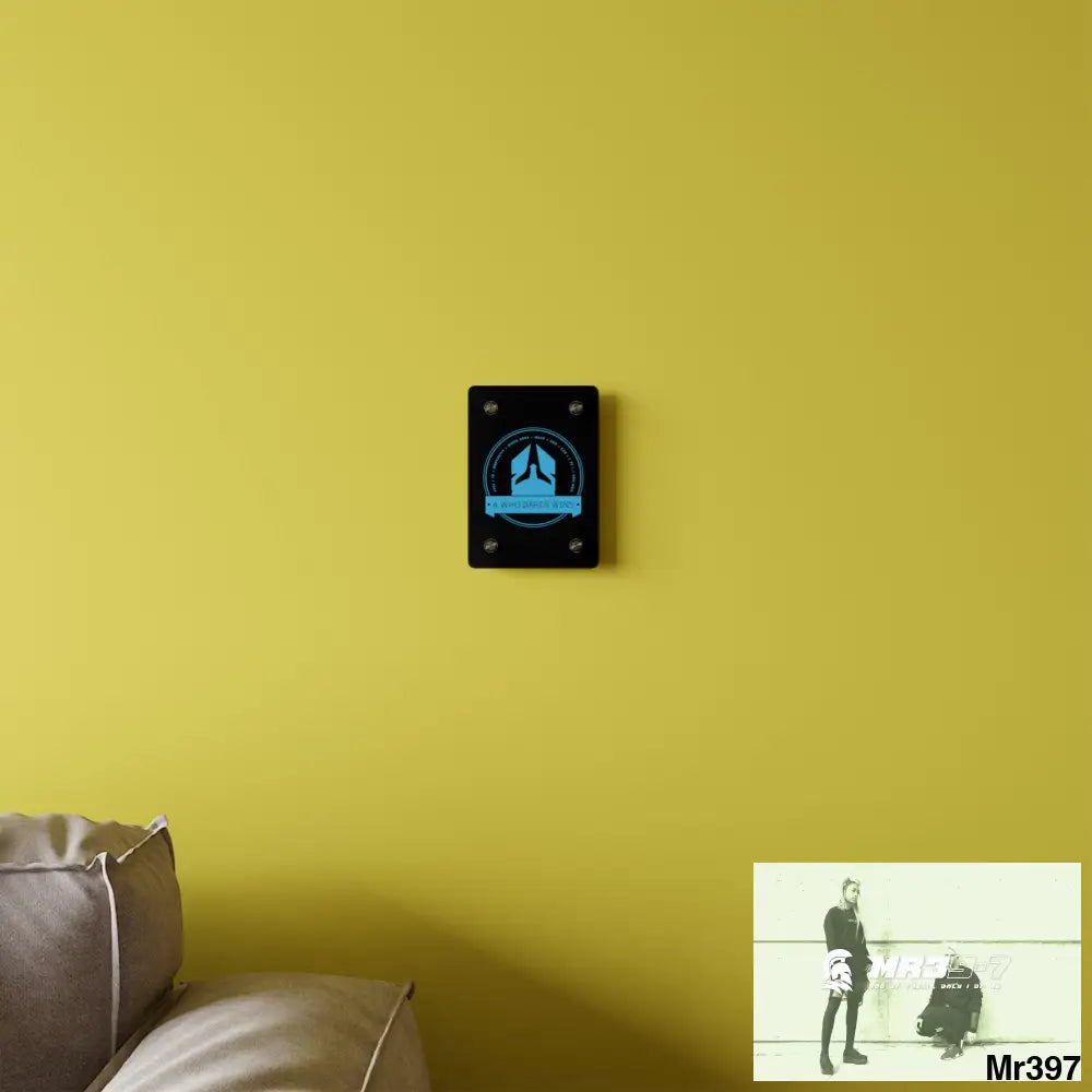 A1 Who Dares Wins Acrylic Wall Art Panels Home Decor