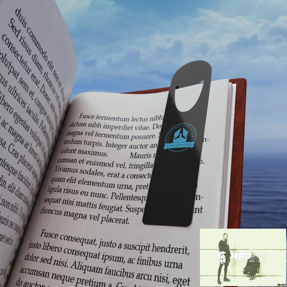 A1 Who Dares Wins Bookmark One size / White Accessories