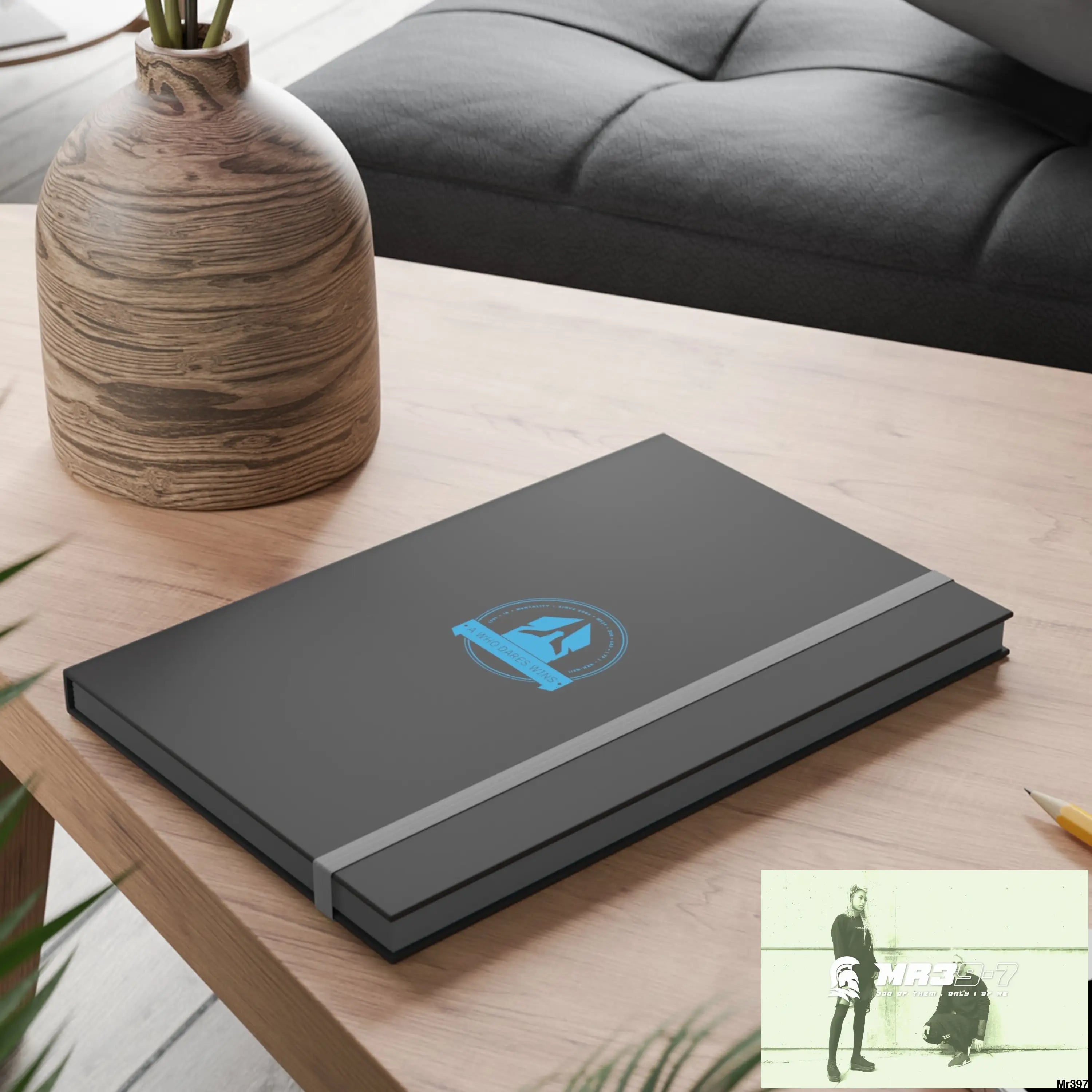 A1 Who Dares Wins Color Contrast Notebook - Ruled Paper products