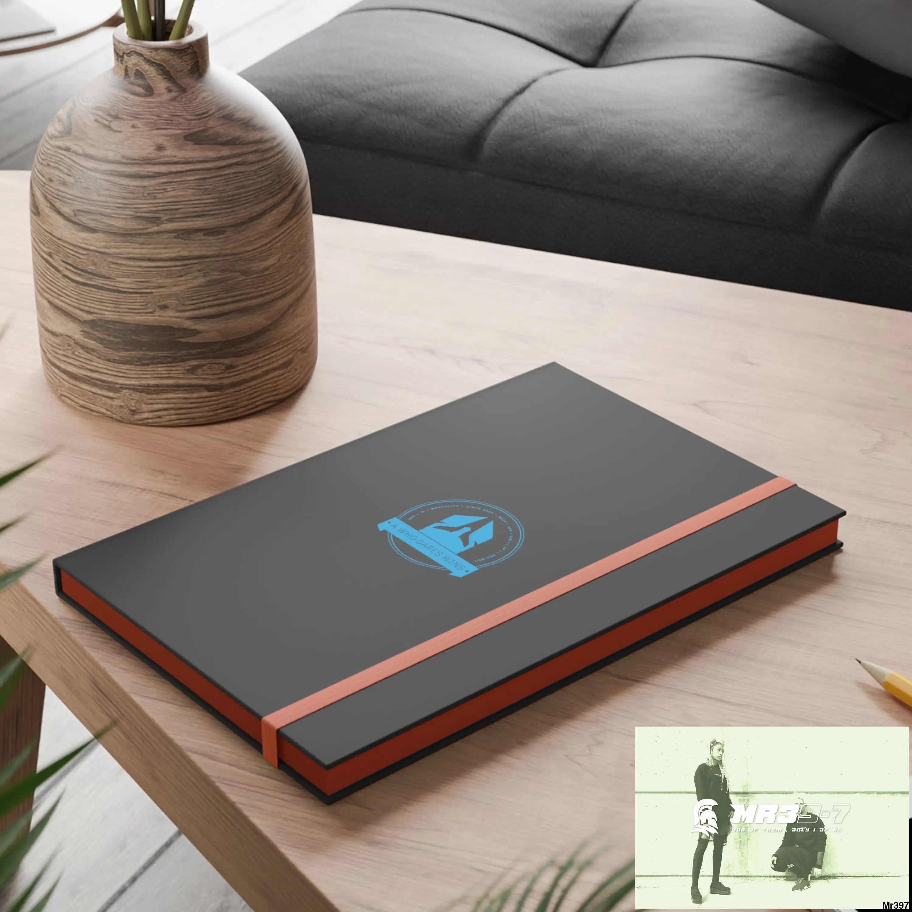 A1 Who Dares Wins Color Contrast Notebook - Ruled Paper products