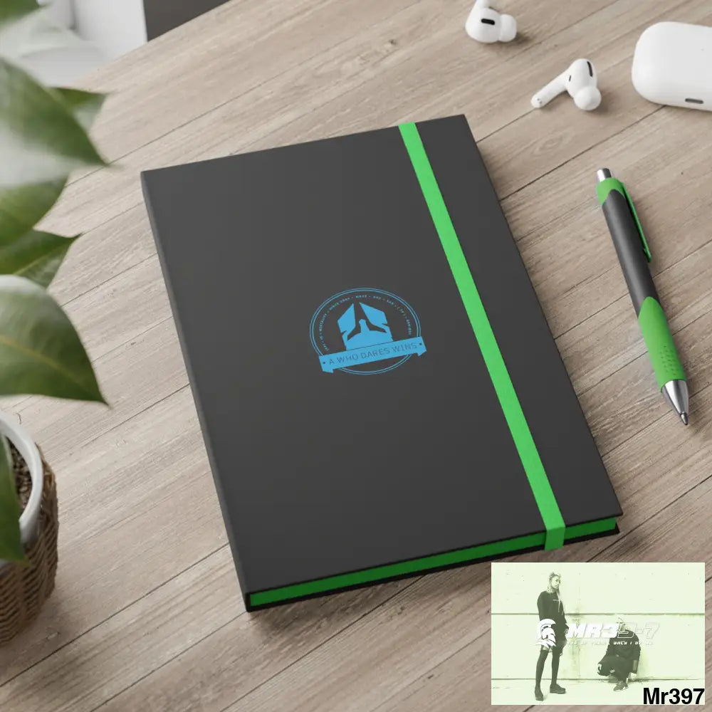 A1 Who Dares Wins Color Contrast Notebook - Ruled Paper products