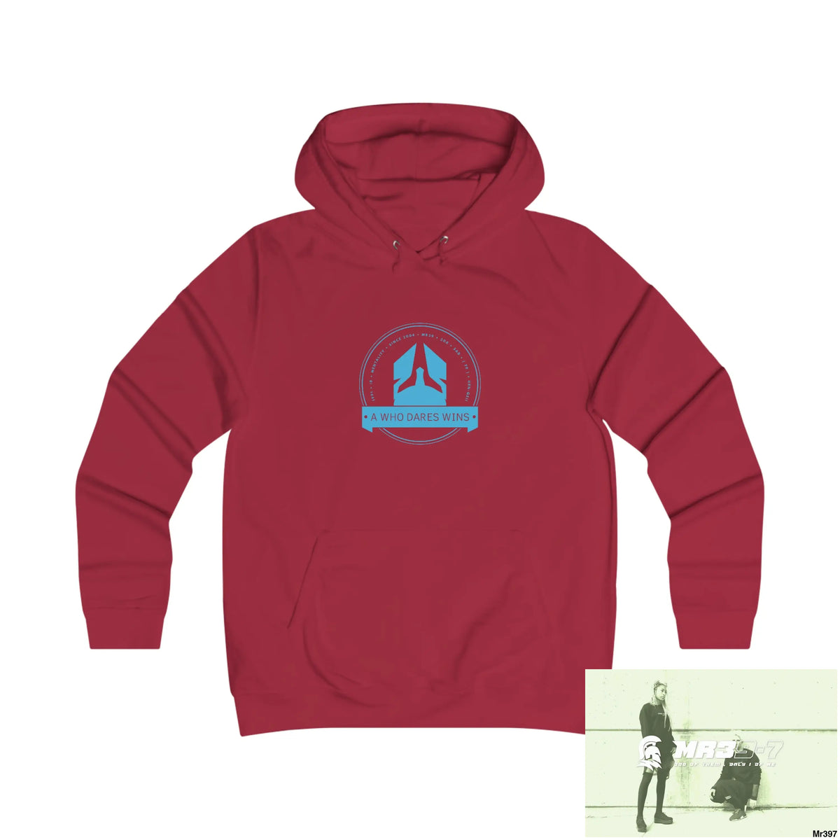 A1- Who Dares Wins - Girlie College Hoodie S / Red Hot Chilli Hoodie