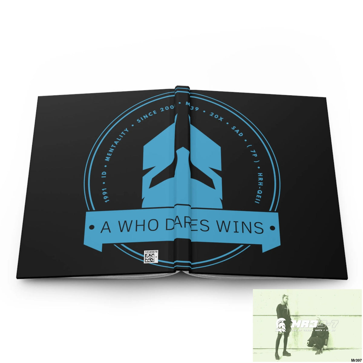 A1- Who Dares Wins Hardcover Journal Matte Journal Paper products