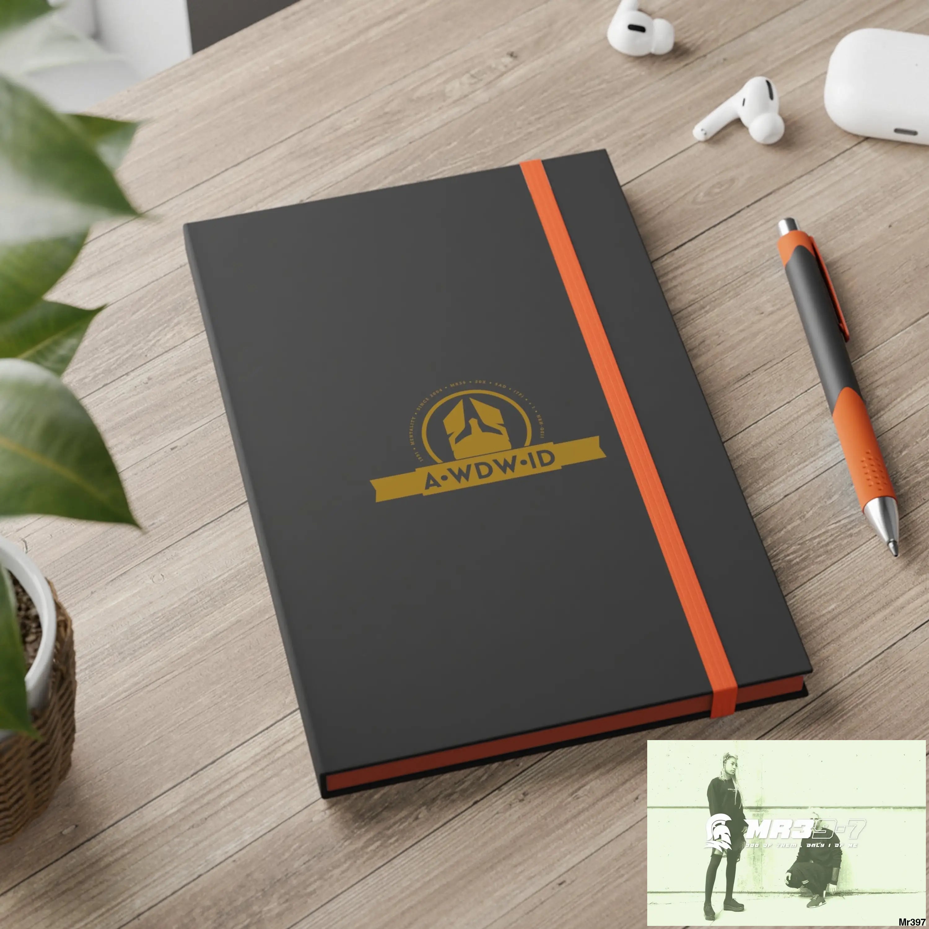 A1-Who Dares Wins ID Color Contrast Notebook - Ruled Paper products
