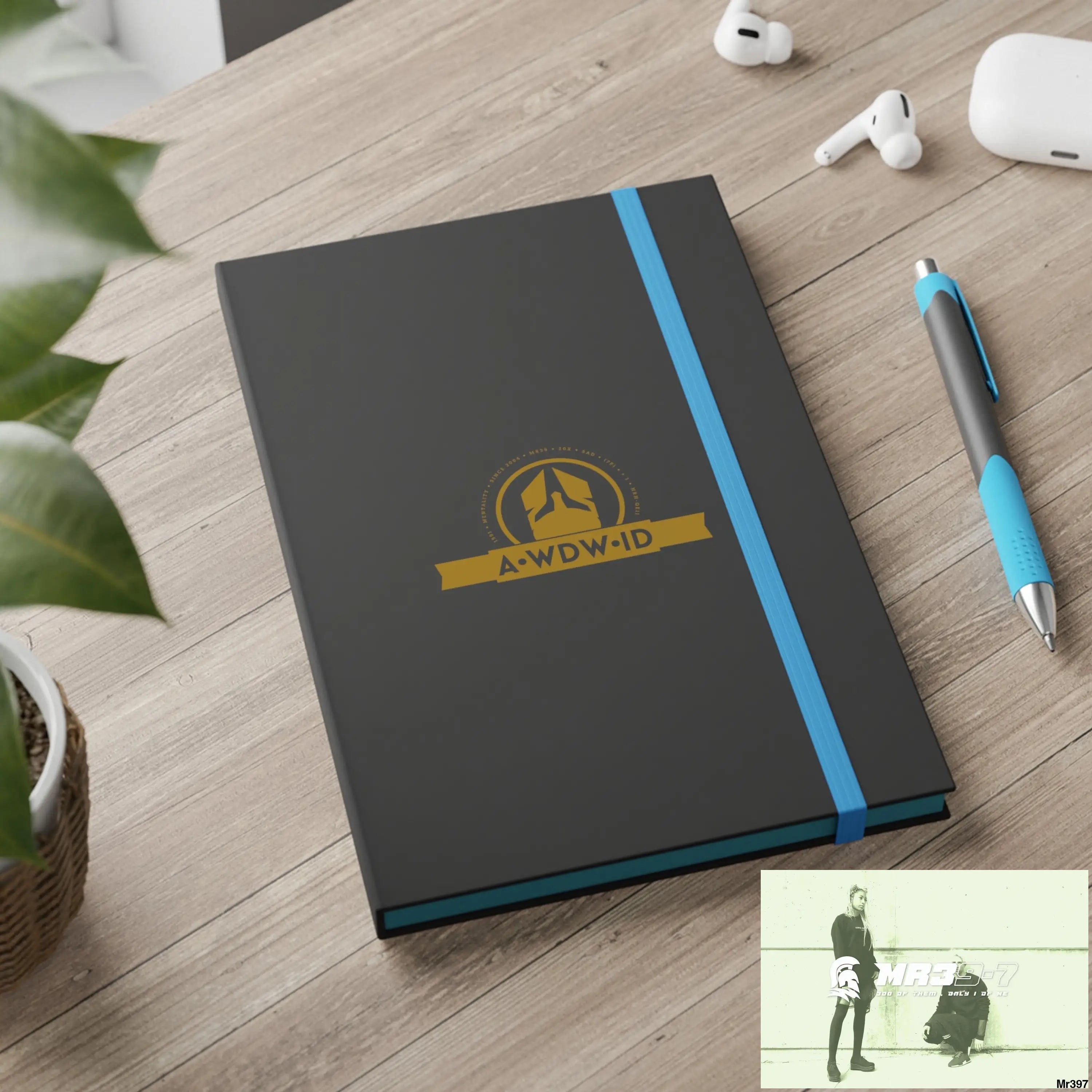A1-Who Dares Wins ID Color Contrast Notebook - Ruled Paper products