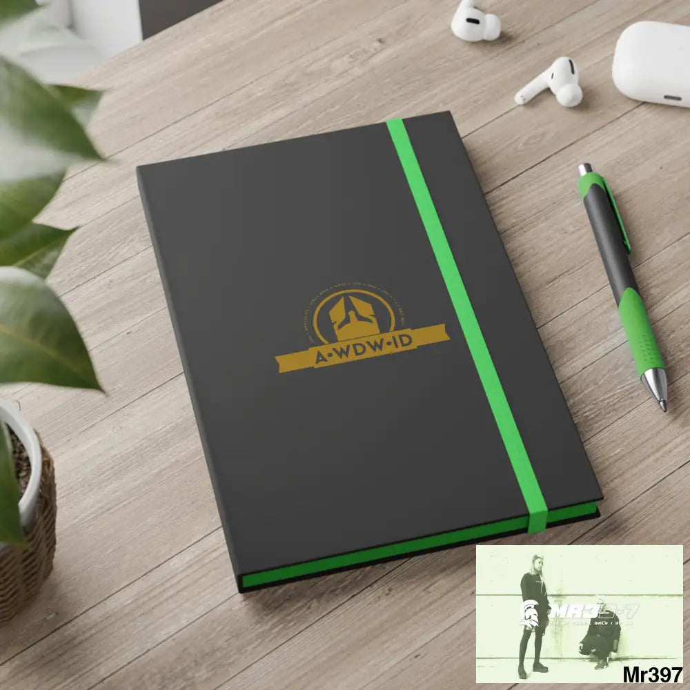 A1-Who Dares Wins ID Color Contrast Notebook - Ruled Paper products