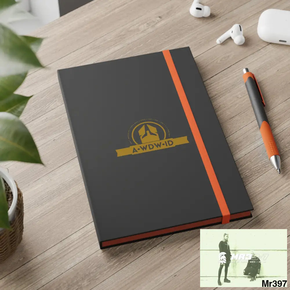 A1-Who Dares Wins ID Color Contrast Notebook - Ruled Paper products