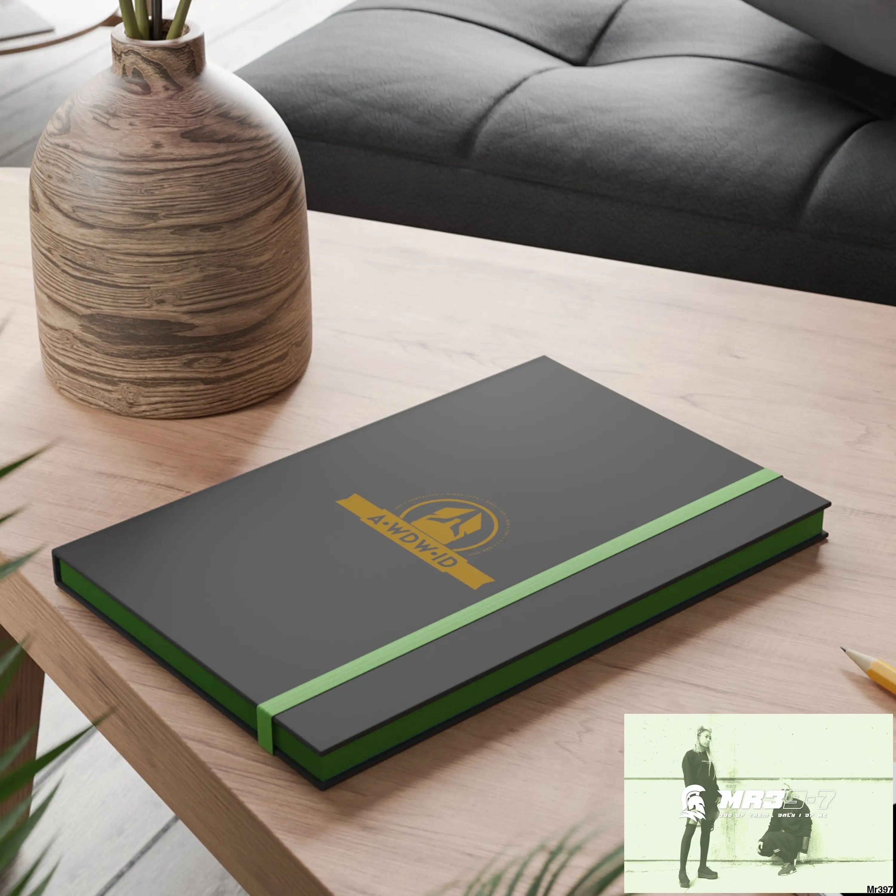 A1-Who Dares Wins ID Color Contrast Notebook - Ruled Paper products