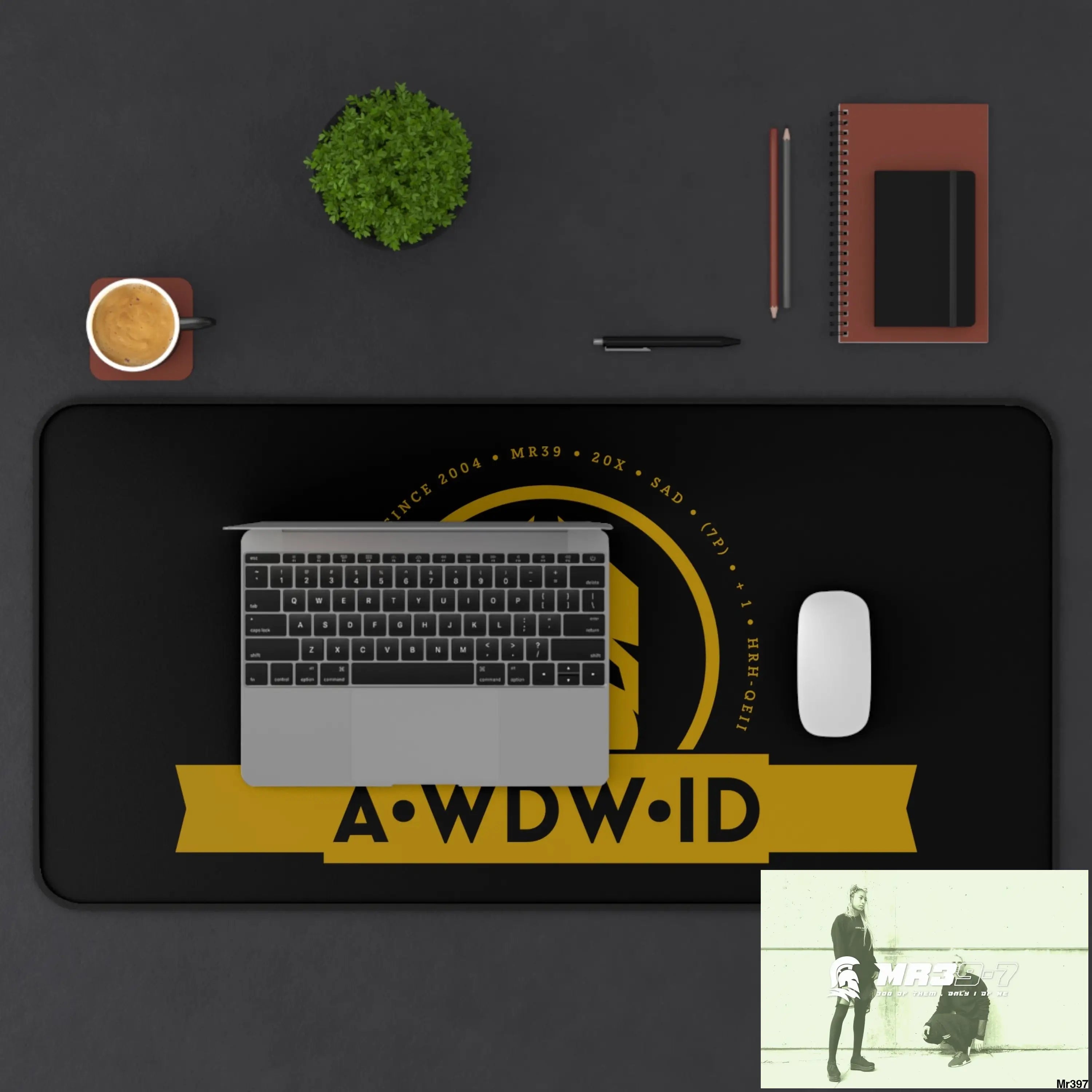A1-Who Dares Wins ID Desk Mat Home Decor