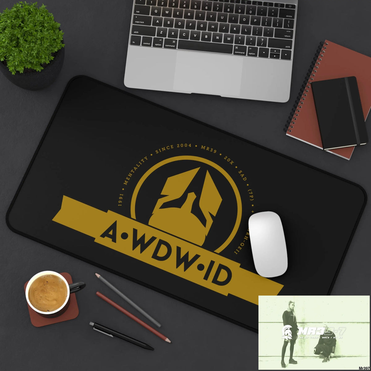 A1-Who Dares Wins ID Desk Mat Home Decor