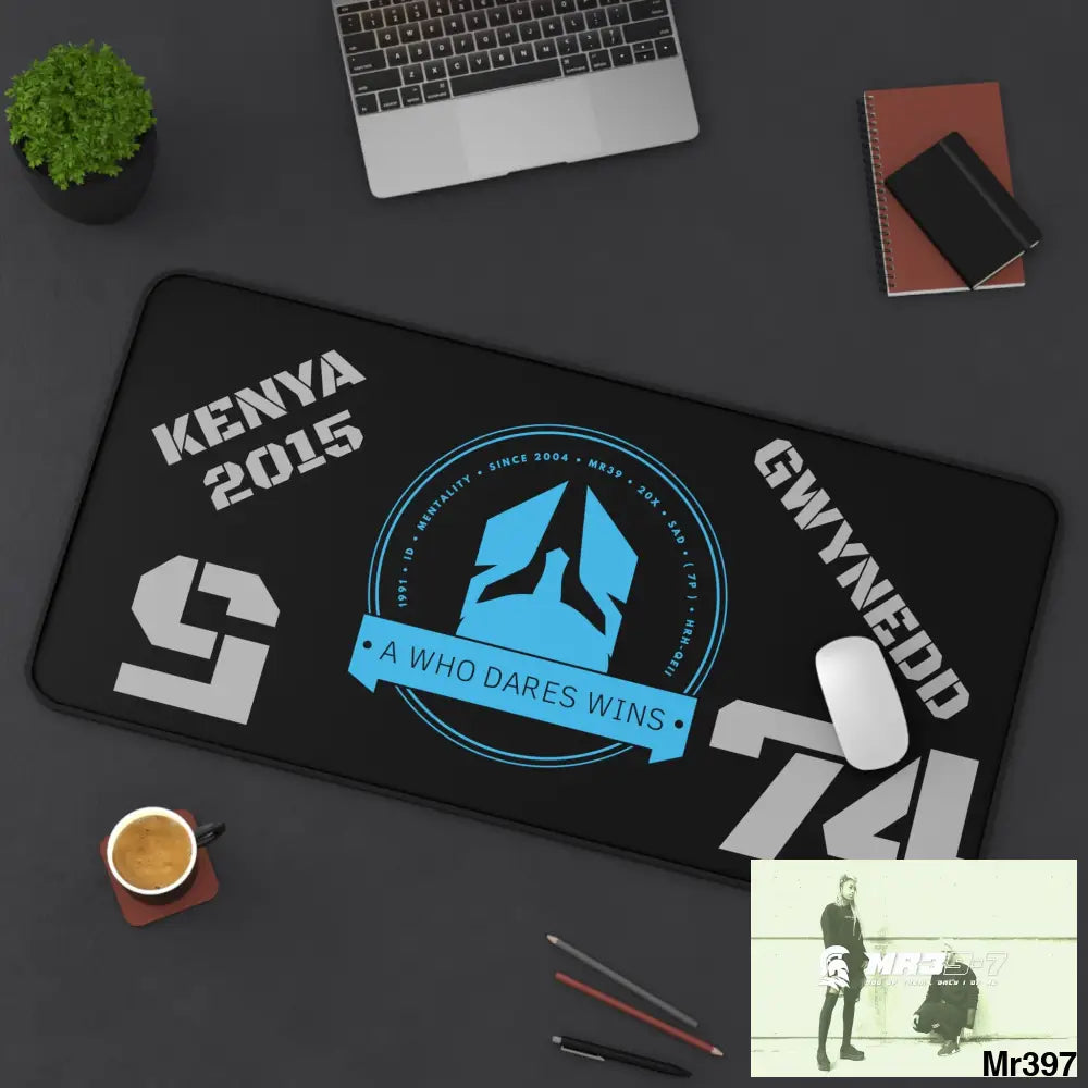 A1-Who Dares Wins ID Desk Mat Home Decor
